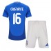 Maillot de foot Italie Bryan Cristante #16 Domicile vêtements enfant Europe 2024 Manches Courtes (+ pantalon court)